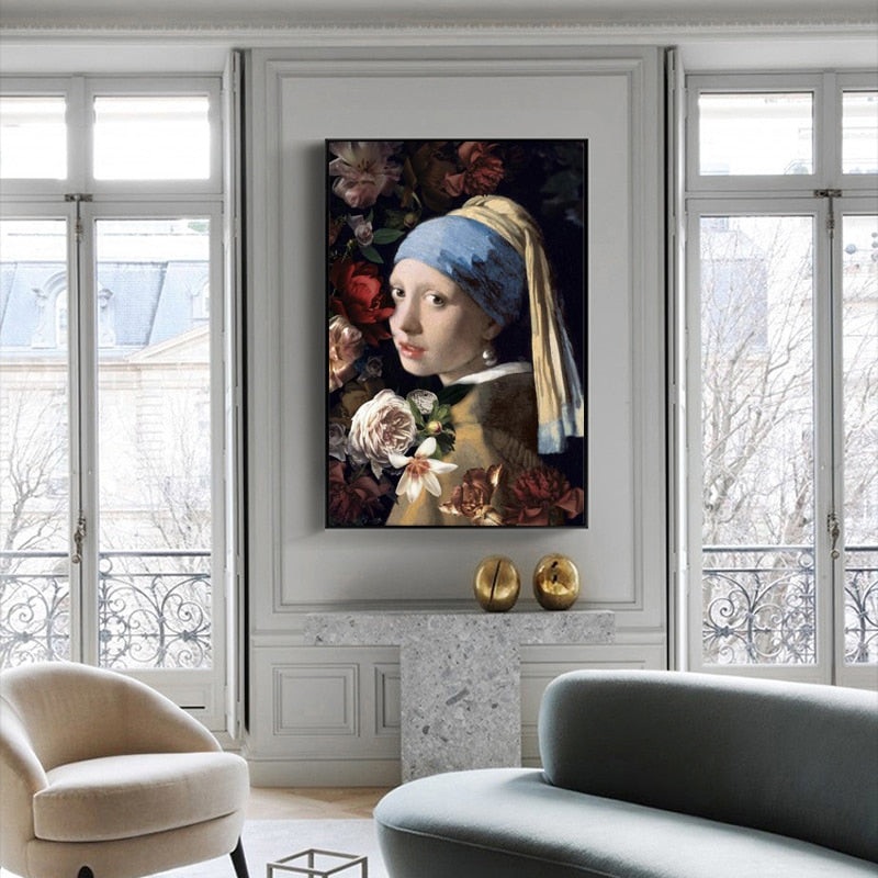 Mona Lisa Funny Painting Canvas Art