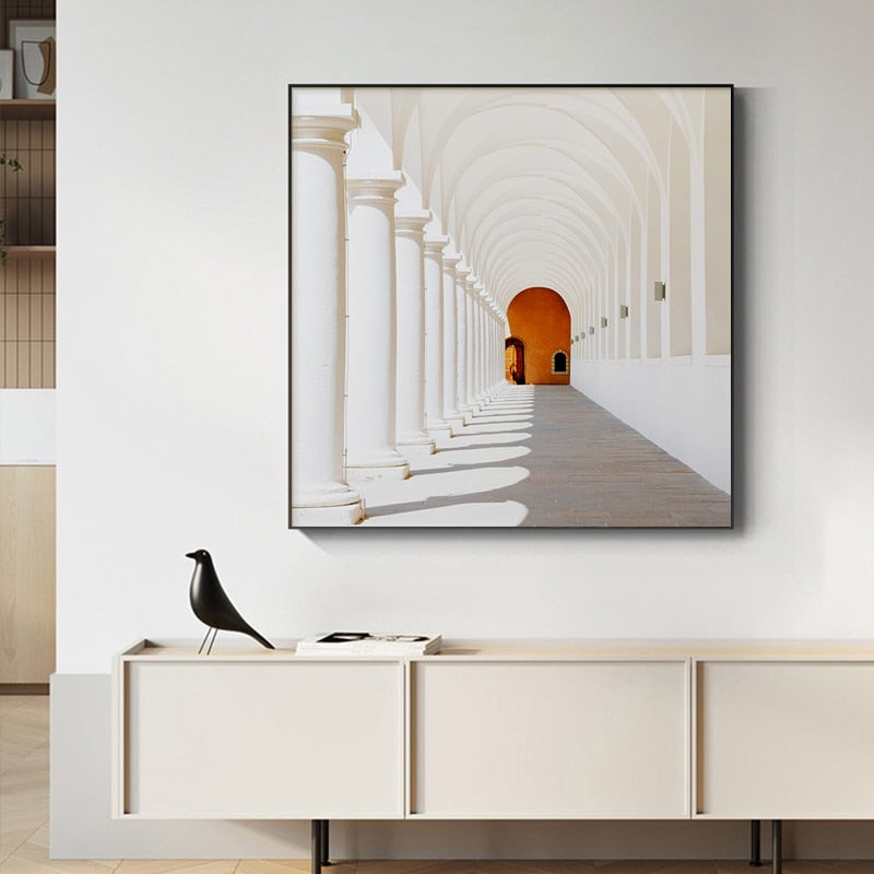 Modern Architectural Canvas Art