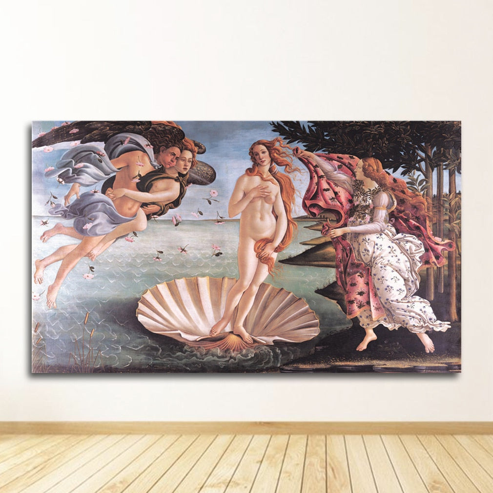 Birth of Venus by Sandro Botticelli Canvas Art