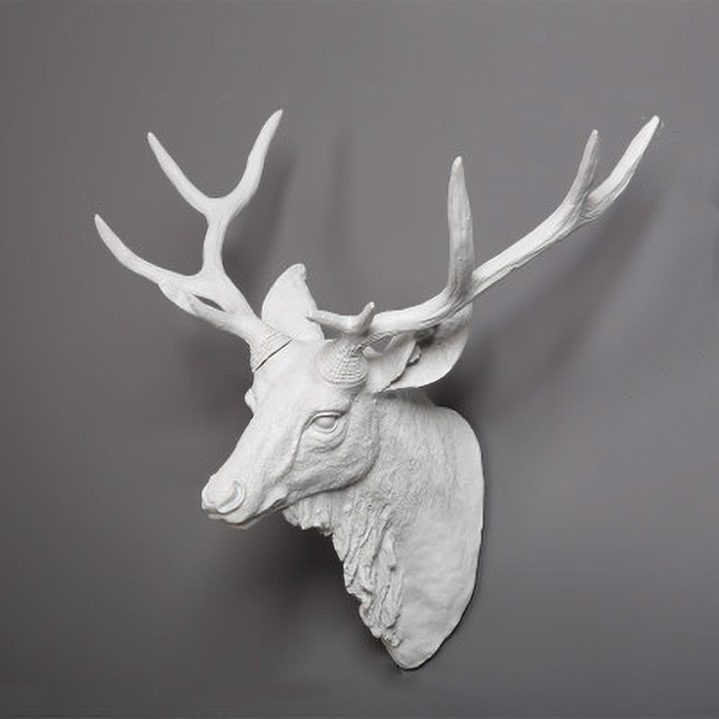 Faux Taxidermy Deer Head Wall Decor