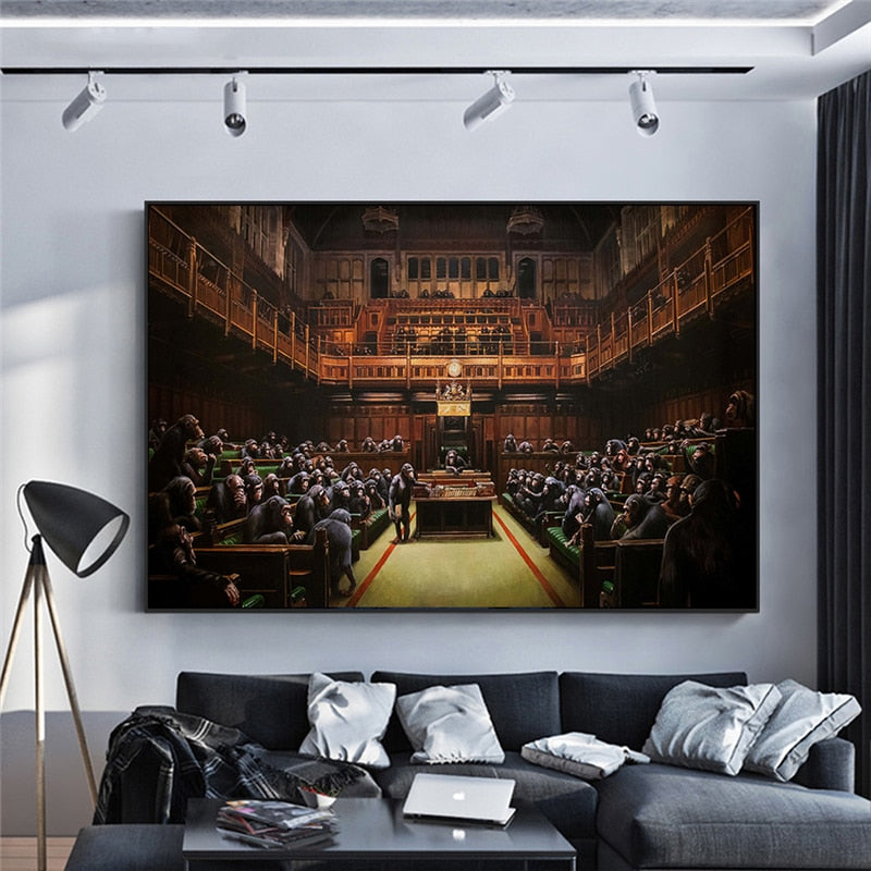 Devolved Parliament Canvas Art