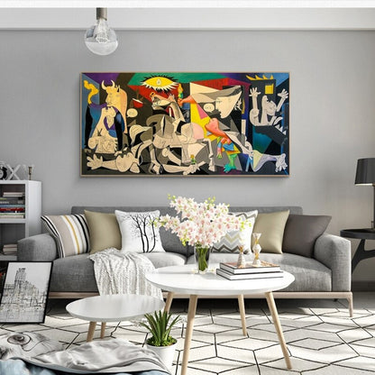 Guernica By Picasso Abstract Canvas Art