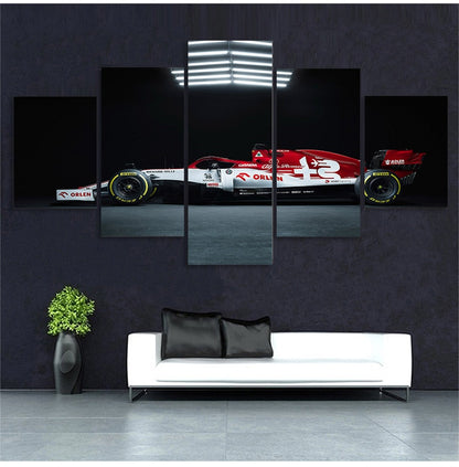 McLaren F1 Race Car Wall Art Canvas