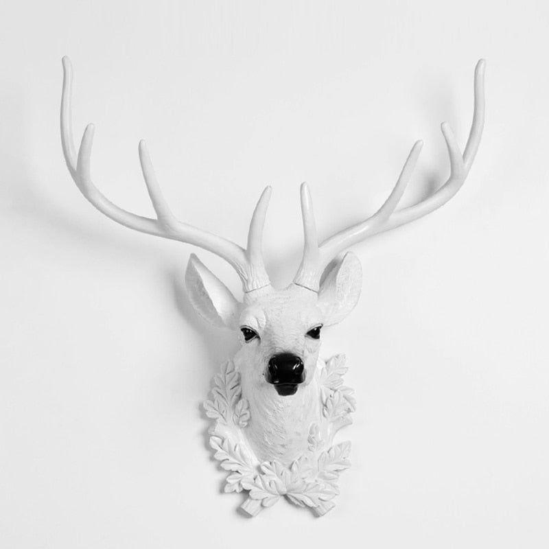 Deer Head Wall Decor Statue