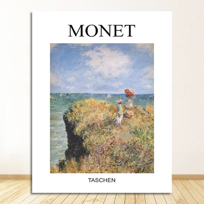 Claude Monet Classic Painting Canvas Art