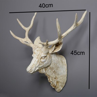 Faux Taxidermy Deer Head Wall Decor