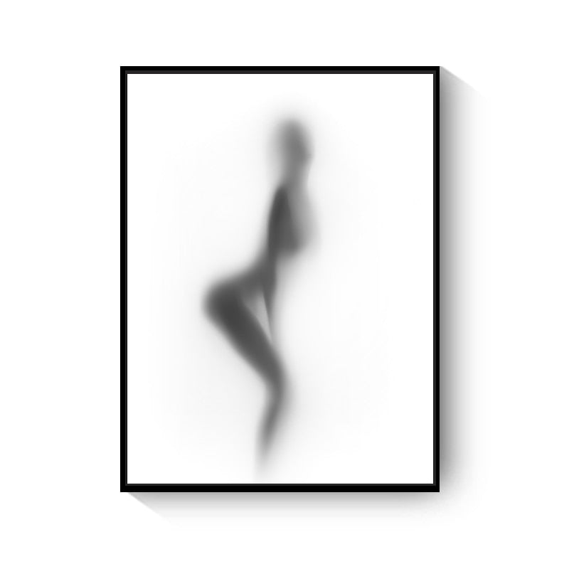 Woman Silhouette Wall Art Canvas