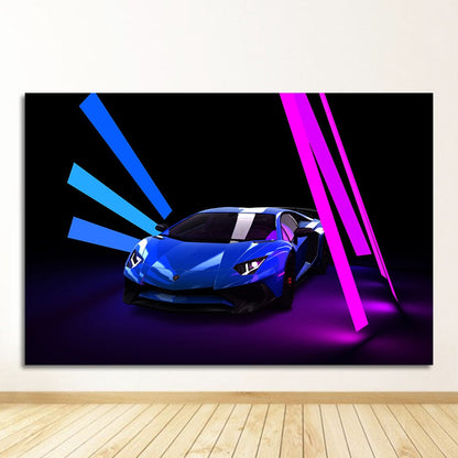 Lamborghini Aventador Roadster Canvas Art