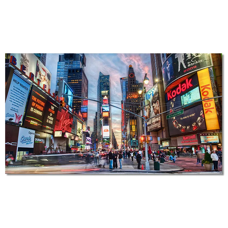 Times Square New York City Wall Art Canvas