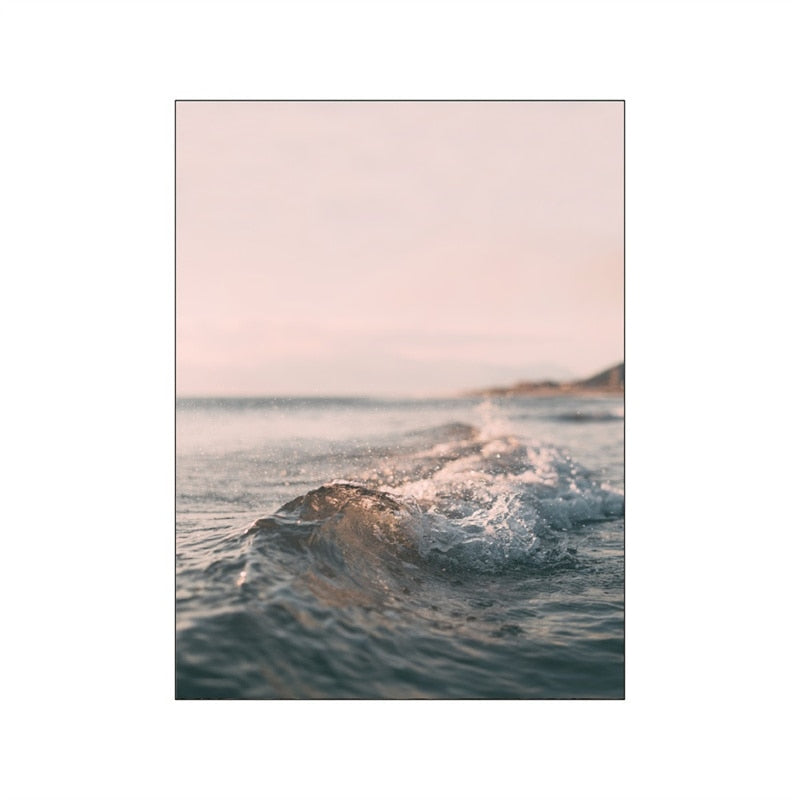 Seaside Scenery Canvas Art