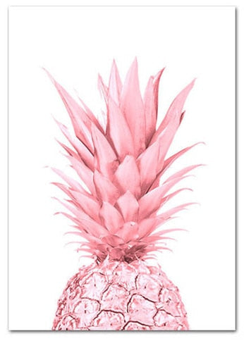 Blooming Pink Flower Canvas Art