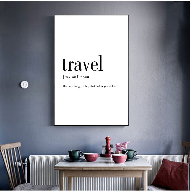 Airport Departure Board Canvas Art