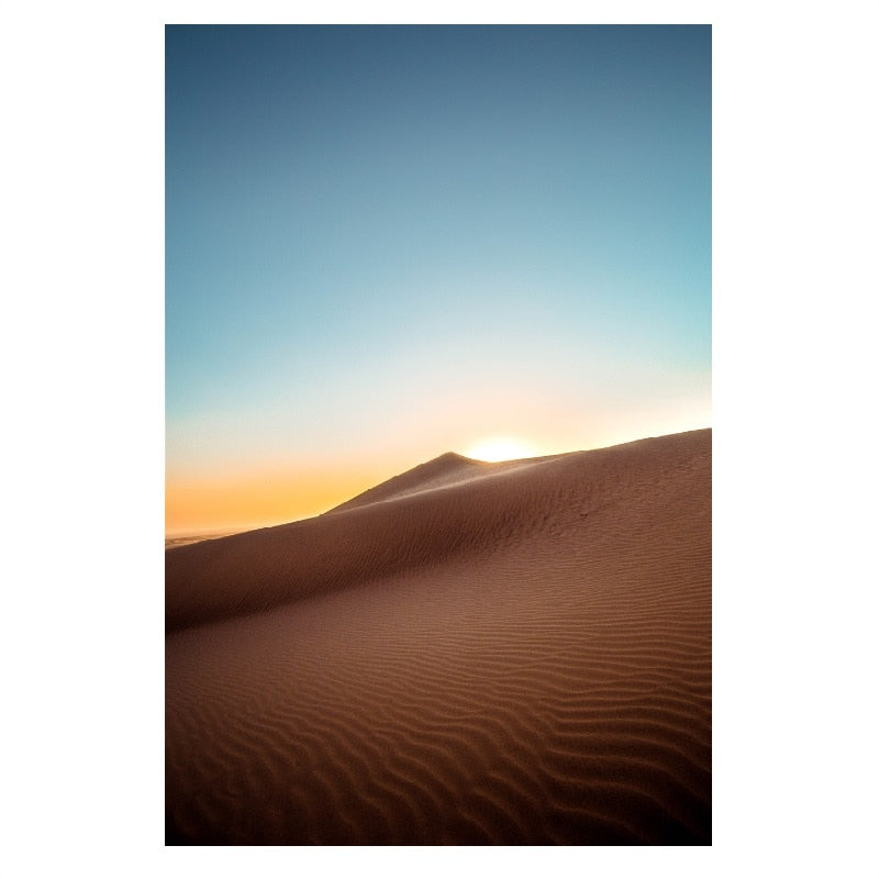 Desert and Cloud Canvas Art