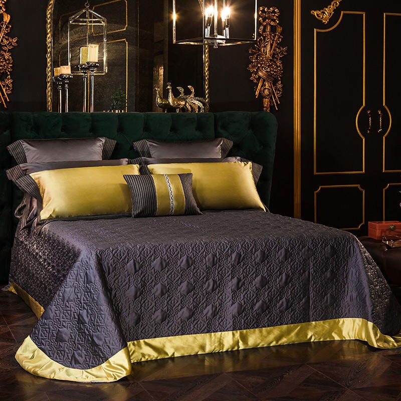 Chenin Silky Satin Duvet Cover Bedding Set