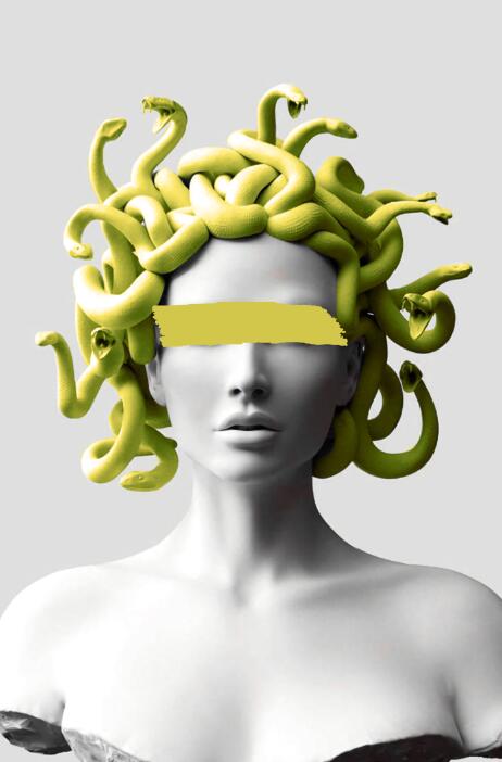 Medusa Canvas Art