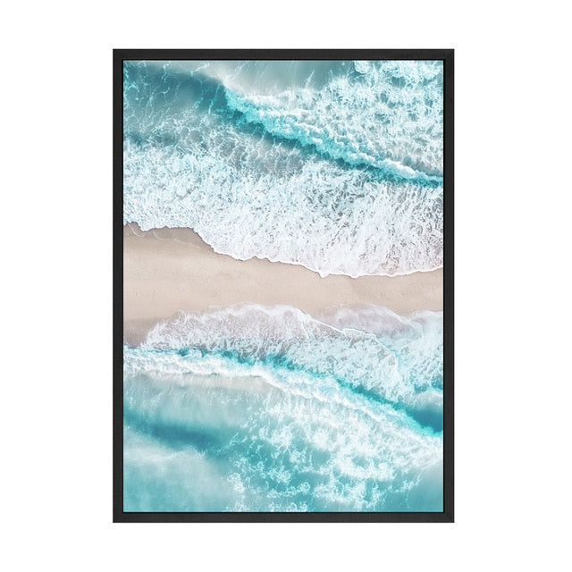 Tropical Beach Canvas Art