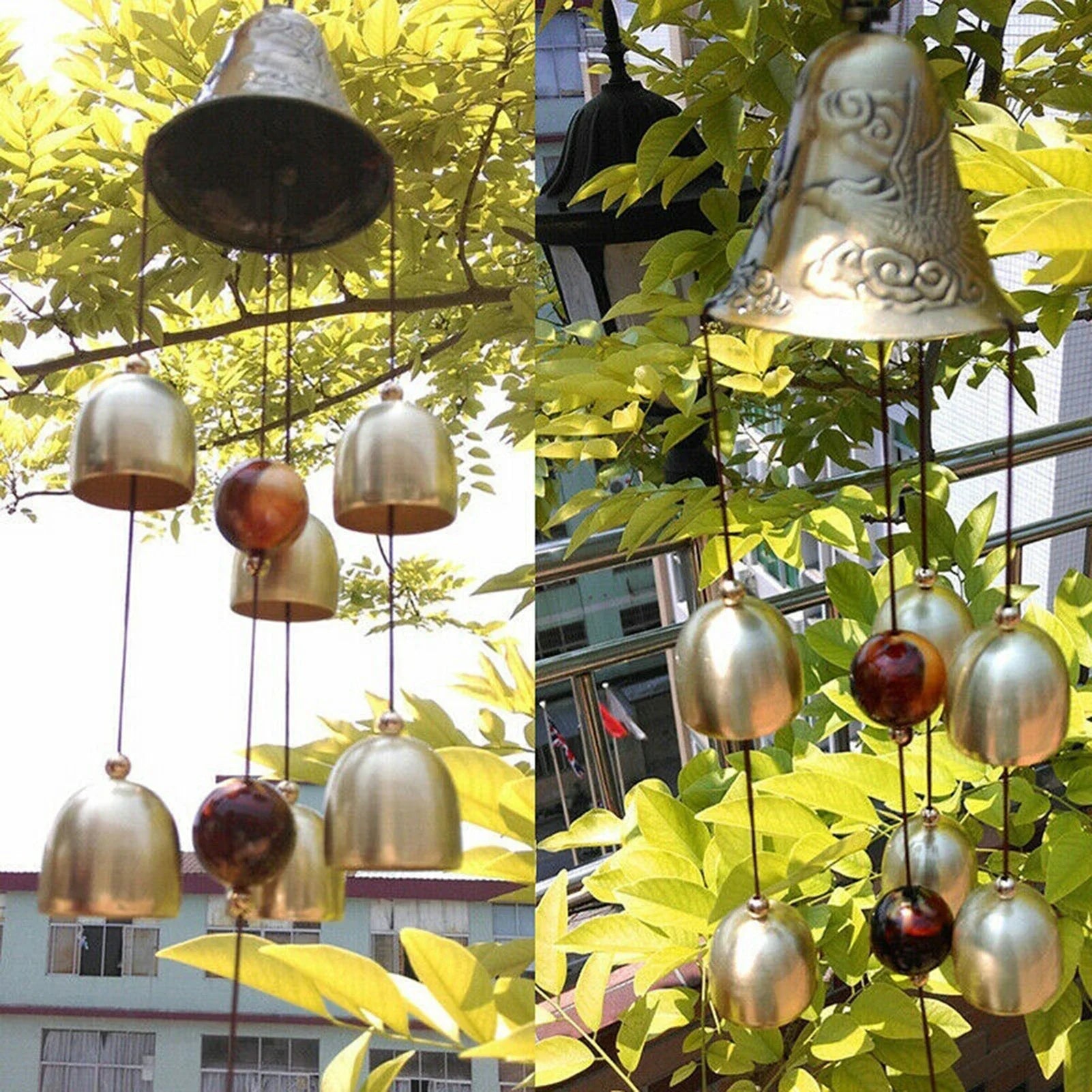 Outdoor Copper Bells