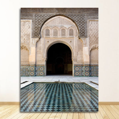 Moroccan Arch Islamic Canvas Art