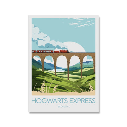 Hogwarts Castle Canvas Art