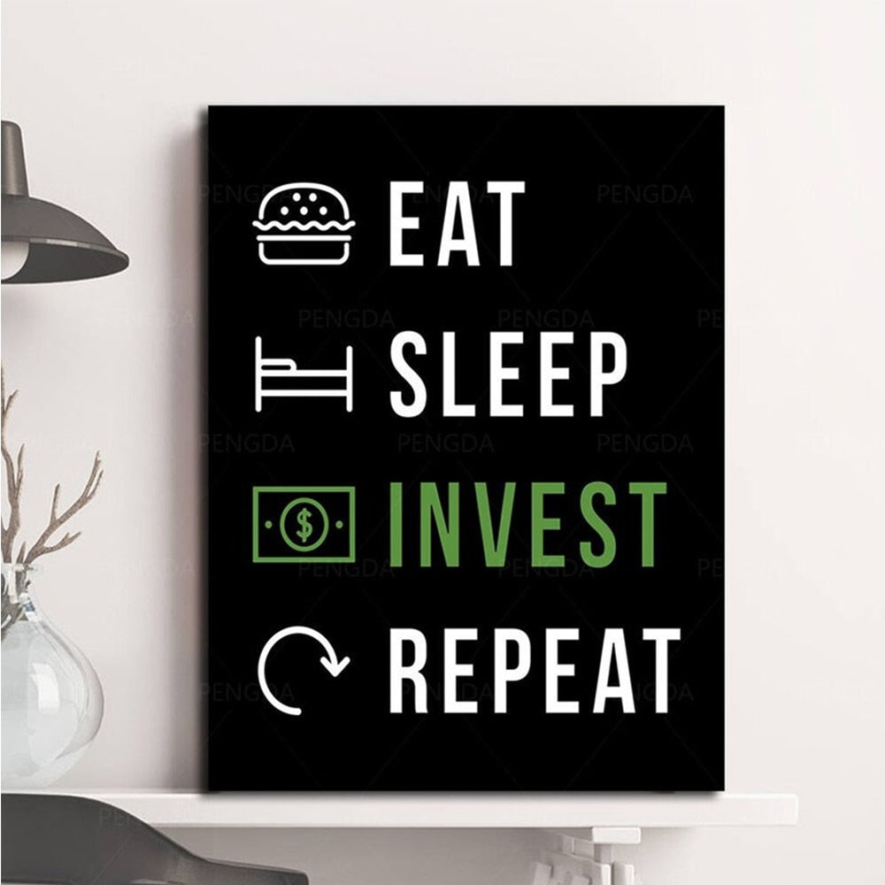 Future Millionaire Motivational Canvas Art