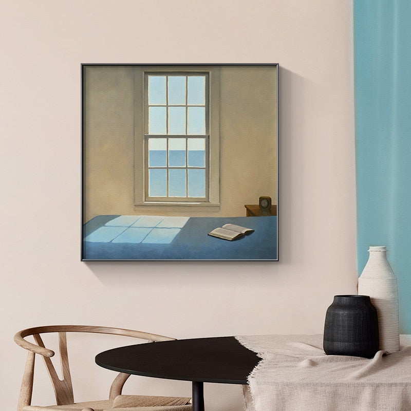 Window Sunshine Canvas Art