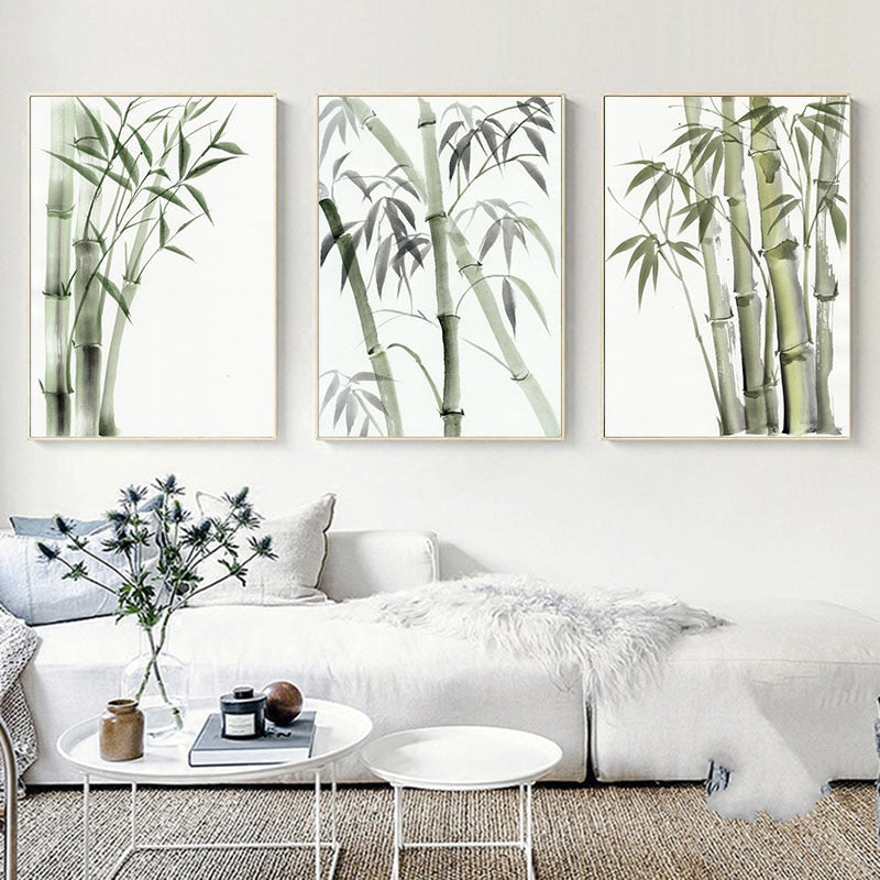 Bamboo Canvas Art