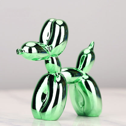 Electroplating Balloon Dog Statue