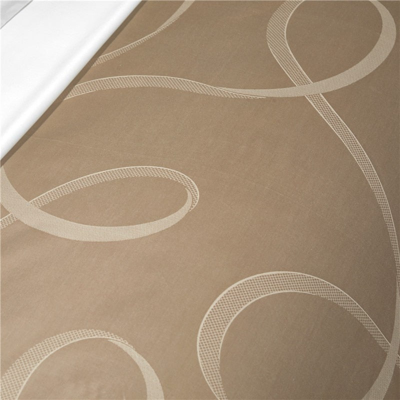 Aurum Jacquard Duvet Cover Bedding Set