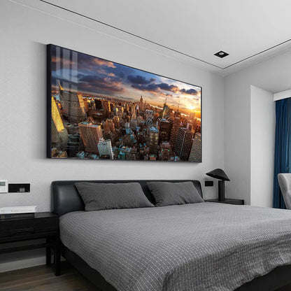 New York City Skyline Landscape Wall Art Canvas