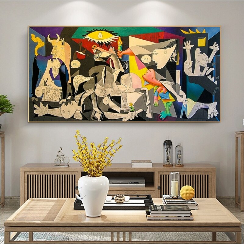 Guernica By Picasso Abstract Canvas Art