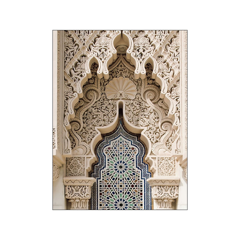 Mosque Scenery Canvas Art