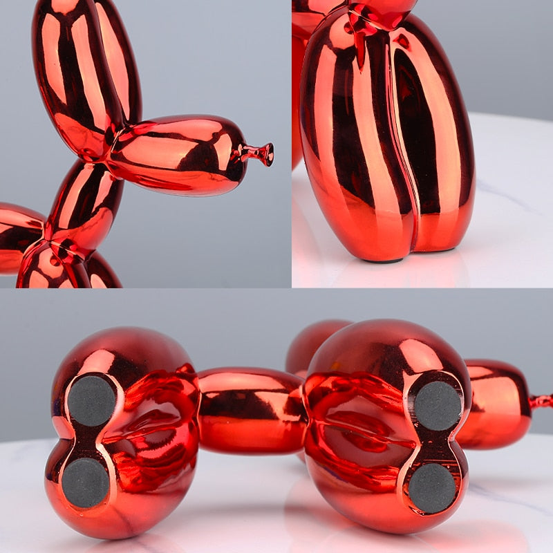 Electroplating Balloon Dog Statue