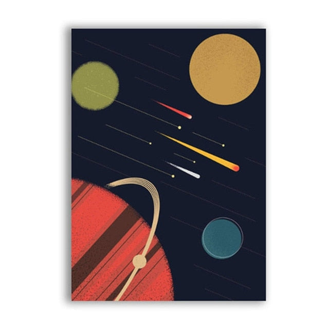 I Need More Space Astronaut Canvas Art