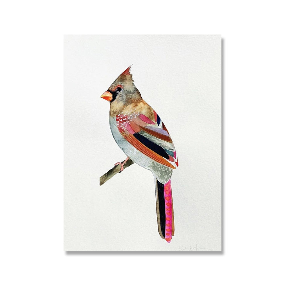 Bird Painting Canvas Art