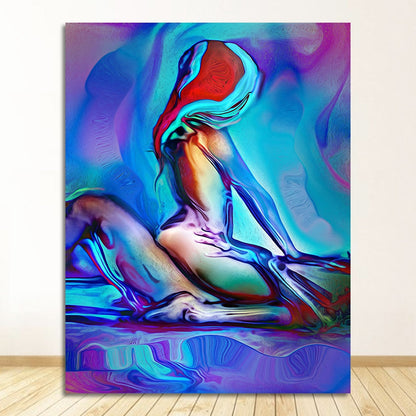 Make Love Neon Canvas Art