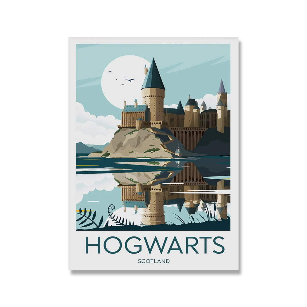 Hogwarts Castle Canvas Art