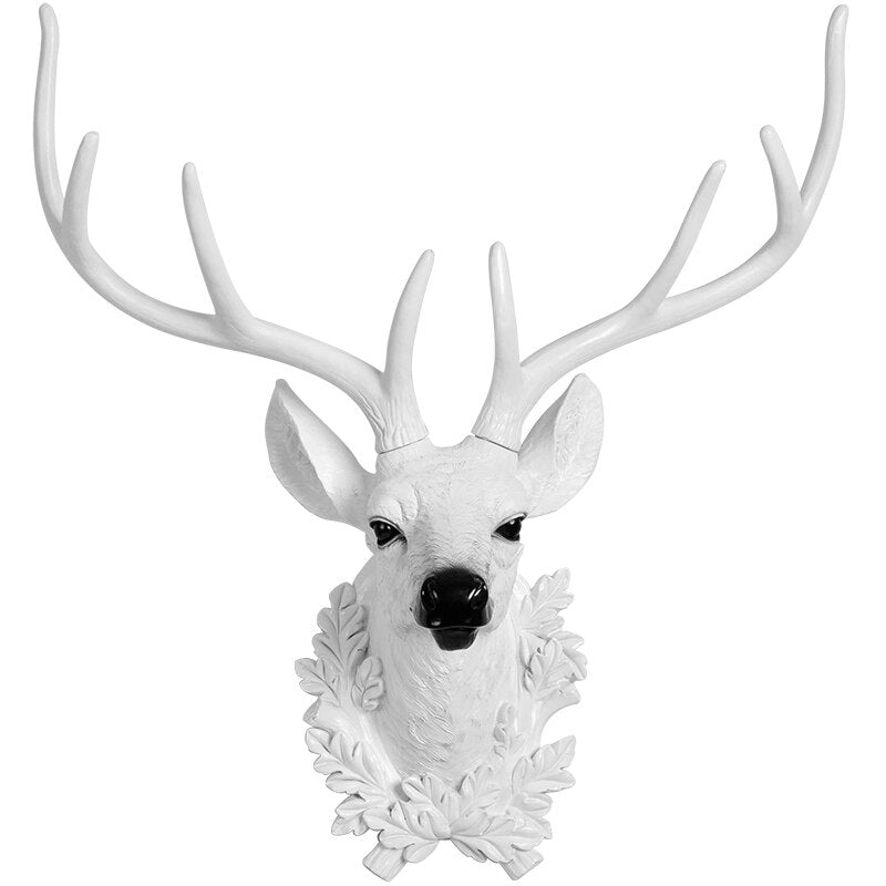 Deer Head Wall Decor Statue