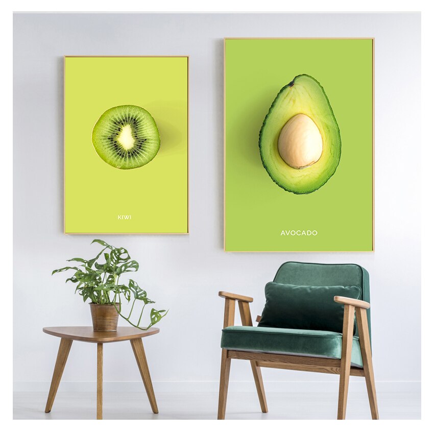 Fruit Poster Kitchen Canvas Art