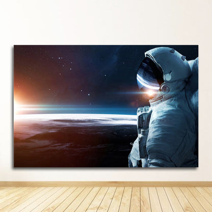 Meteorite Earth Galaxy Universe Wall Art Canvas