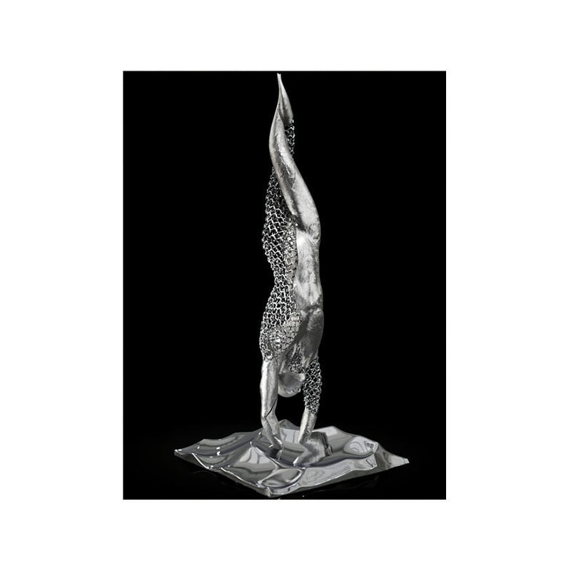 Metal Figure Canvas Art