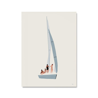 Sailboat Nautical Canvas Art