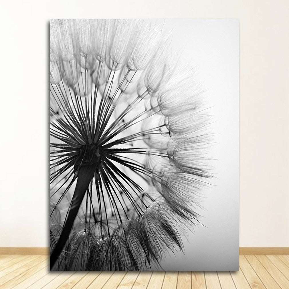 Dandelion Flower Canvas Art