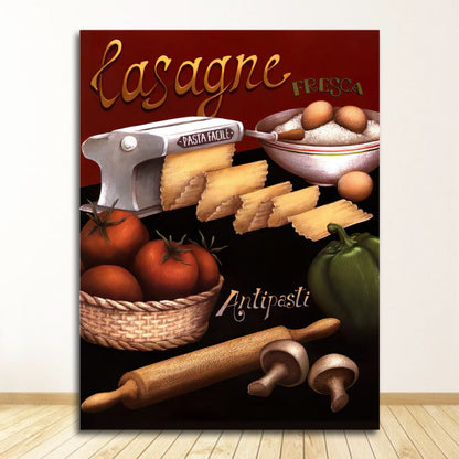 Coffee Poster Coffee Shop Kitchen Decoration Canvas Art