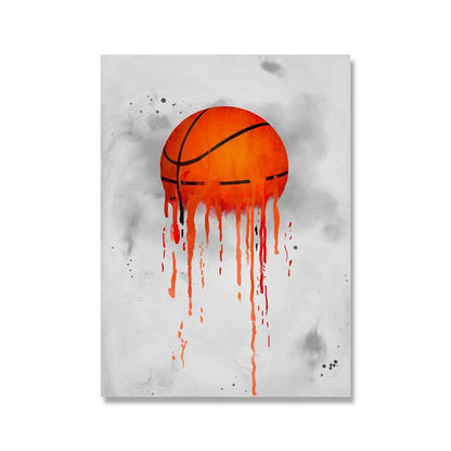 Football Basketball Volleyball Tennis Sport Canvas Art