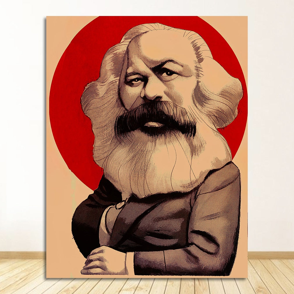 Karl Marx Canvas Art