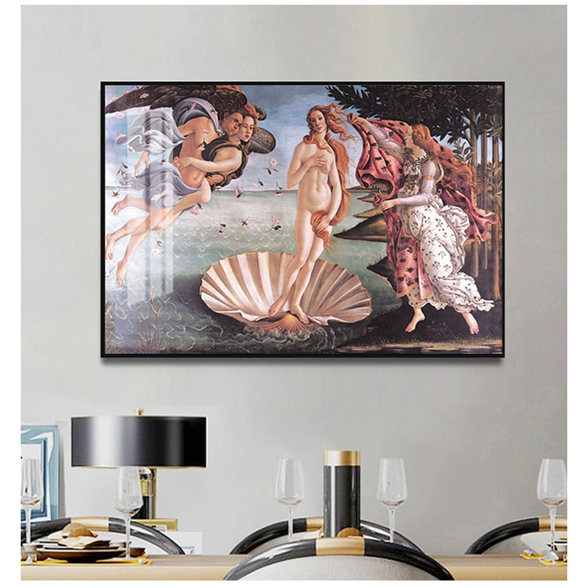 Birth of Venus by Sandro Botticelli Canvas Art