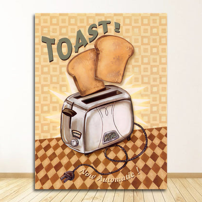 Coffee Poster Coffee Shop Kitchen Decoration Canvas Art