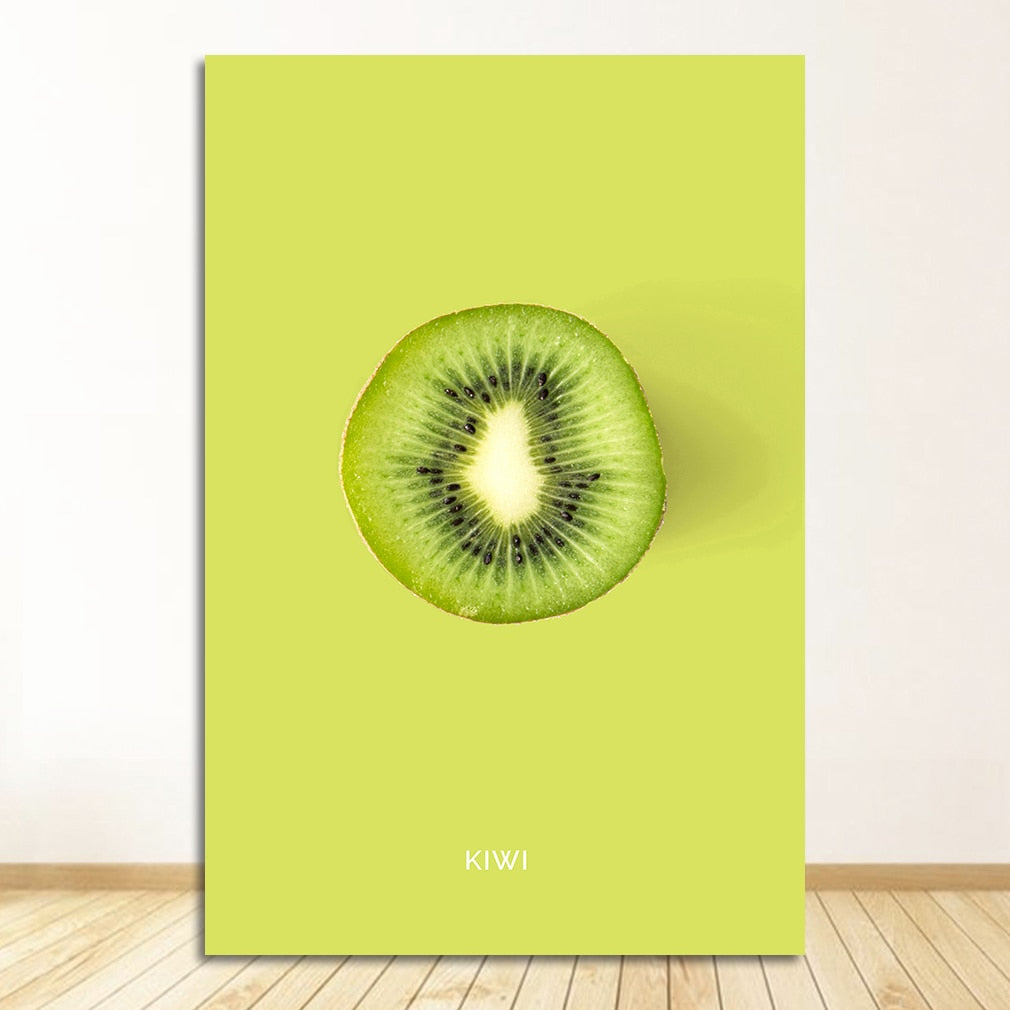 Fruit Poster Kitchen Canvas Art