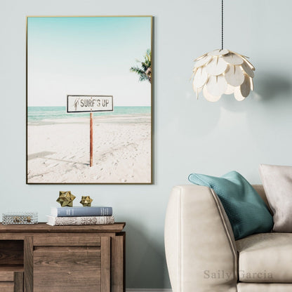 Tropical Beach Canvas Art