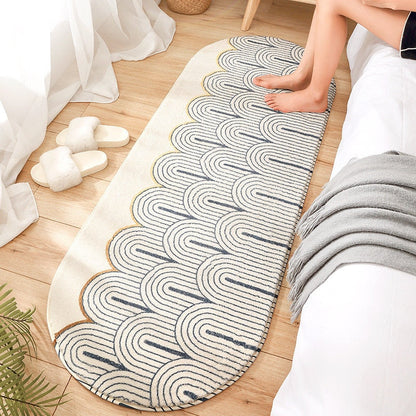 Geometry Soft Long Rug